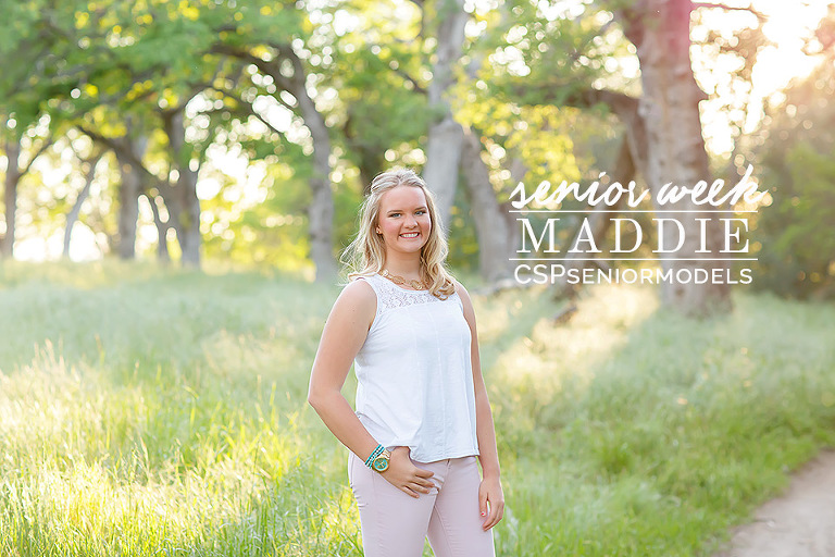 Folsom senior from Vista del Lago High School in Fosom, in fields with oak trees, floral crowns, photographed by El Dorado Hills senior photographer Colleen Sanders Photography.