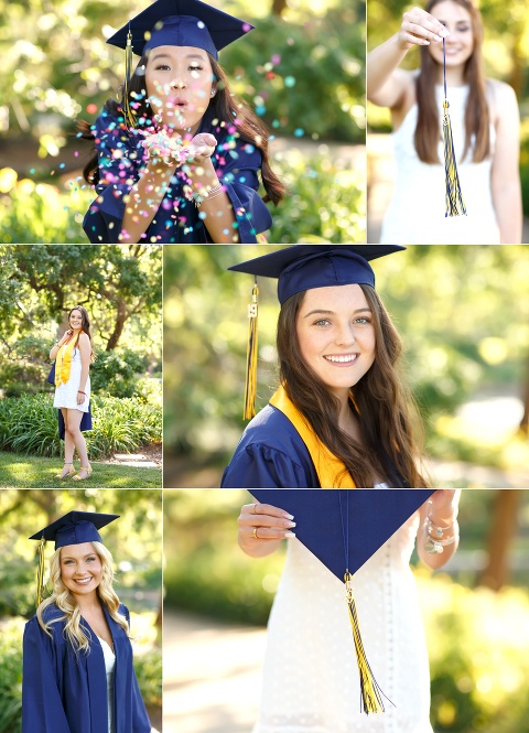 Senior Models Celebrate Graduation | Cap and Gown Session